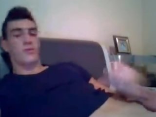 Smart chap With Huge penis Cums OnCam,BigAss